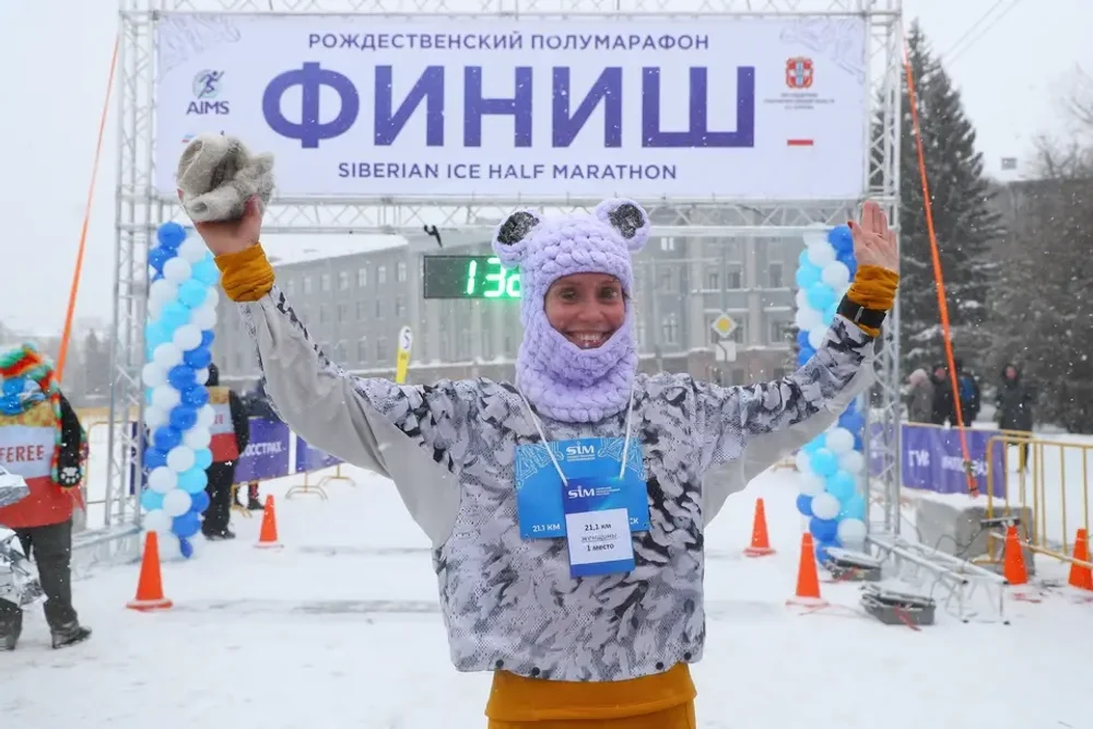 Рождественский полумарафон